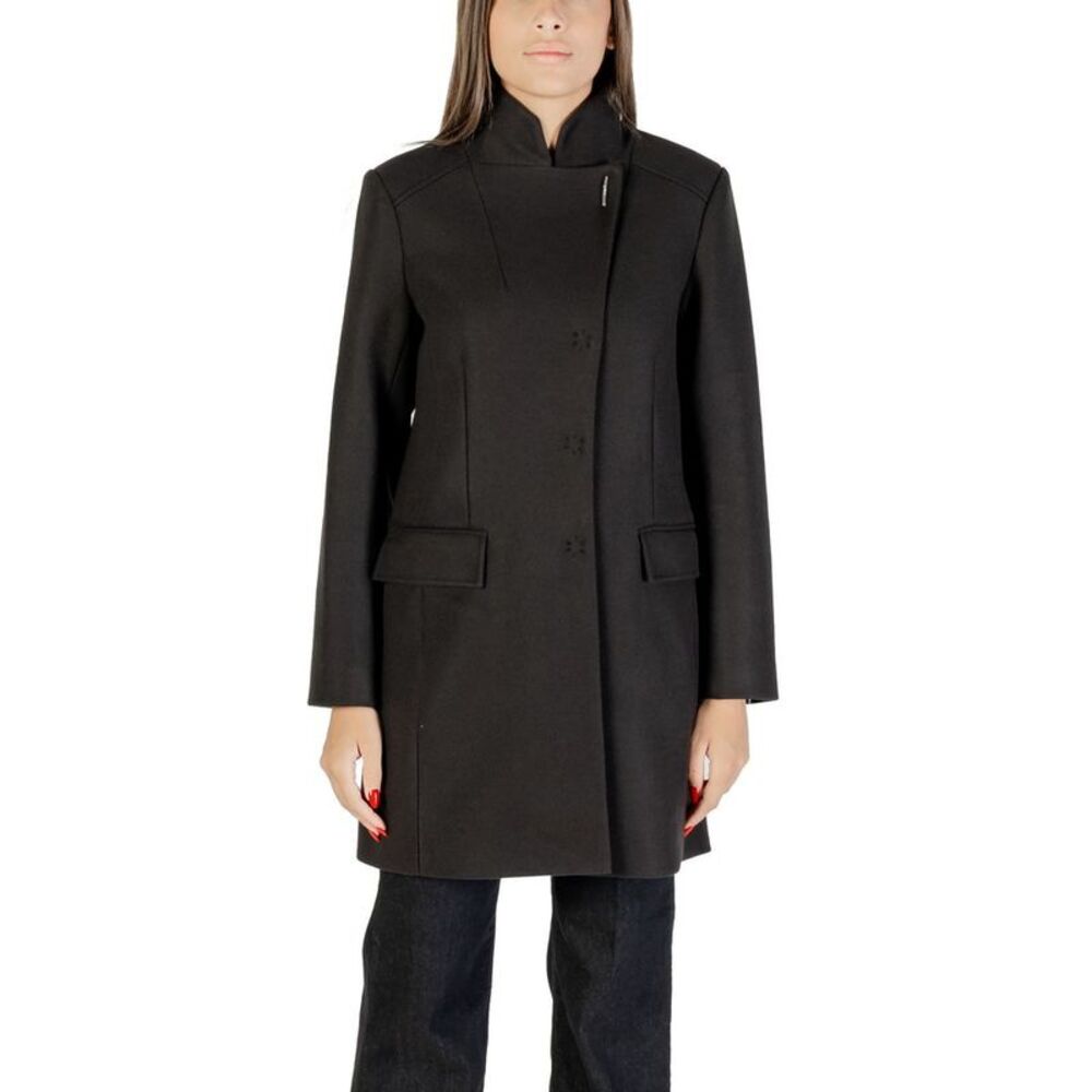 Liu Jo Black Polyester Women's Coat